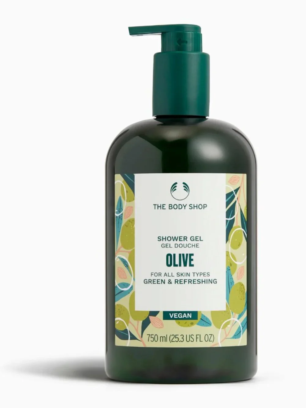 The Body Shop Mens Shower Gel Olive 750ml
